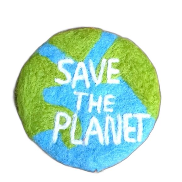 World Market Felted Wool Save The Planet Endangered Animal Mobile - Picture 4 of 8